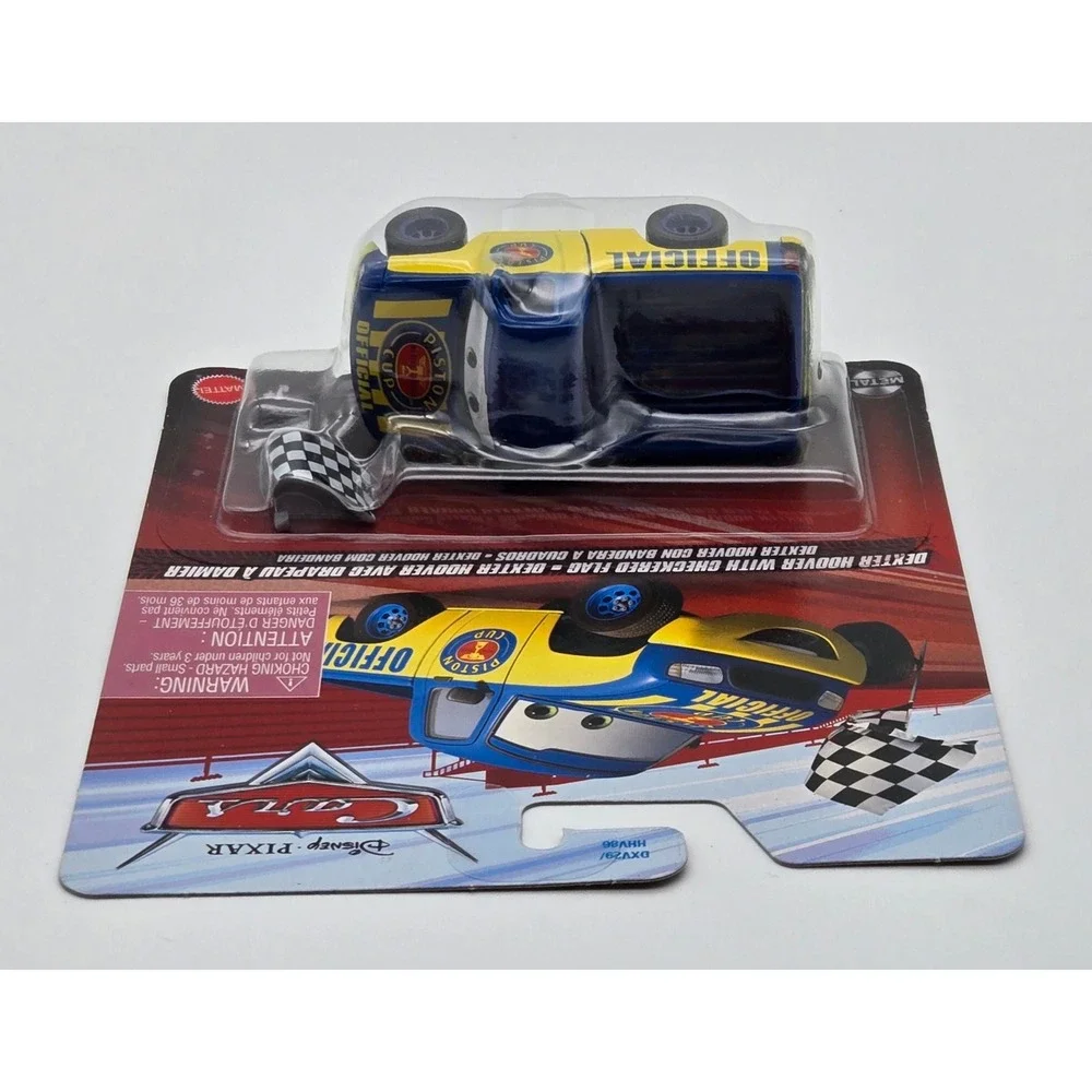 Disney Pixar Cars Dexter Hoover Diecast Kids‎ 1:55 Blue Yellow Official Pickup